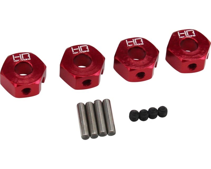Tap to zoom 12mm Aluminum Wheel Hub Adapter 1:10 Granite Senton BR (4)