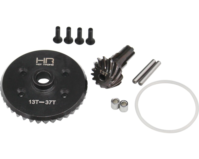 Steel Helical Diff Ring/Pinion - BLX 3S 4S