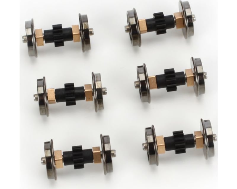 HO RTR Locomotive Wheel Assembly 40 (6)