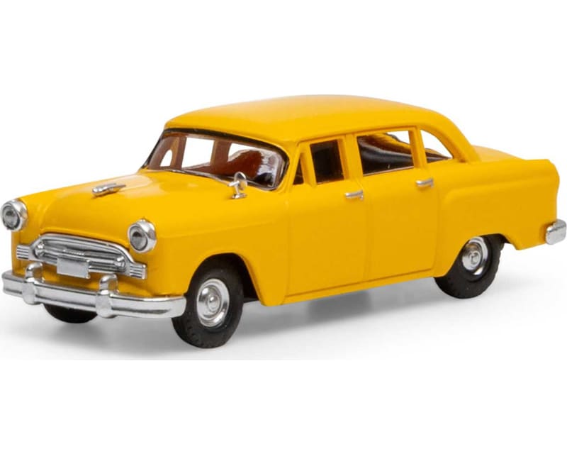 HO RTR 1950s Sedan Yellow