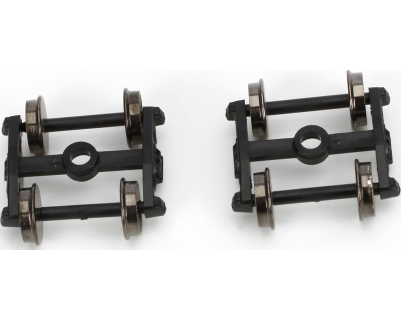 HO Truck MDC Bettendorf 33 Metal Wheels (2)