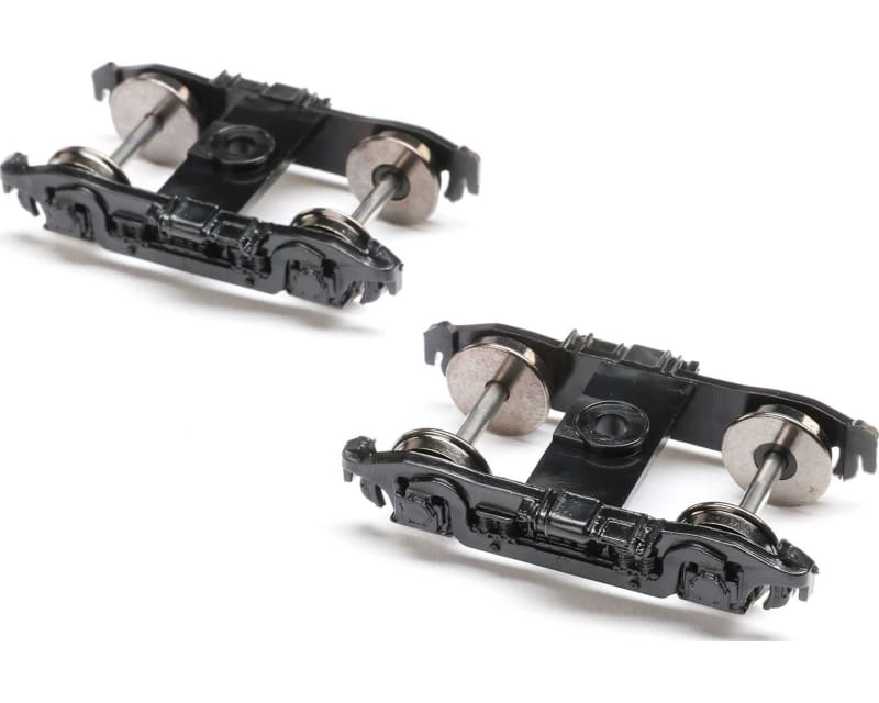 HO Truck 4-Wheel Passenger/Black 36 Metal wheel(2)