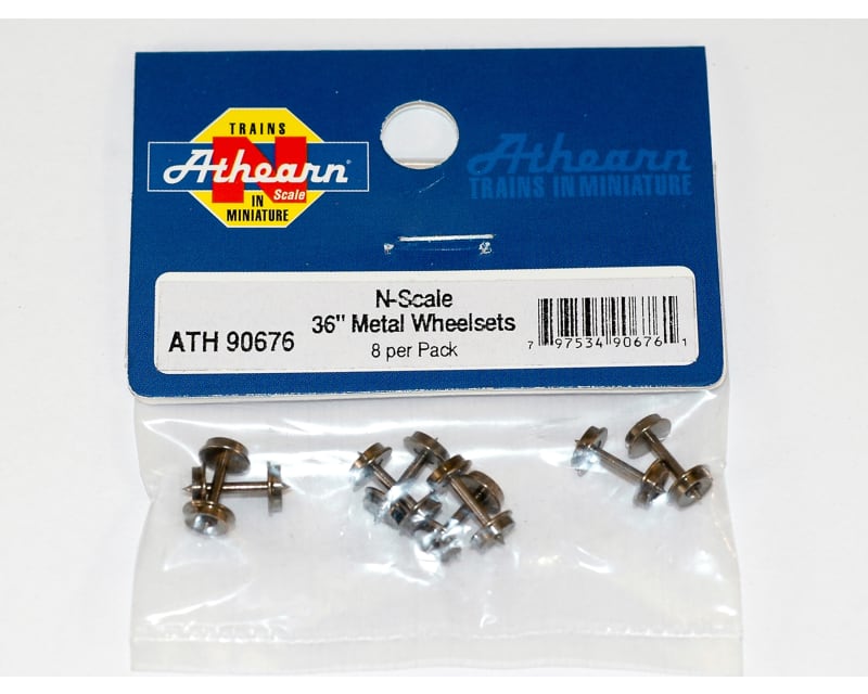 Tap to zoom N 36 Metal Wheel Set (8)