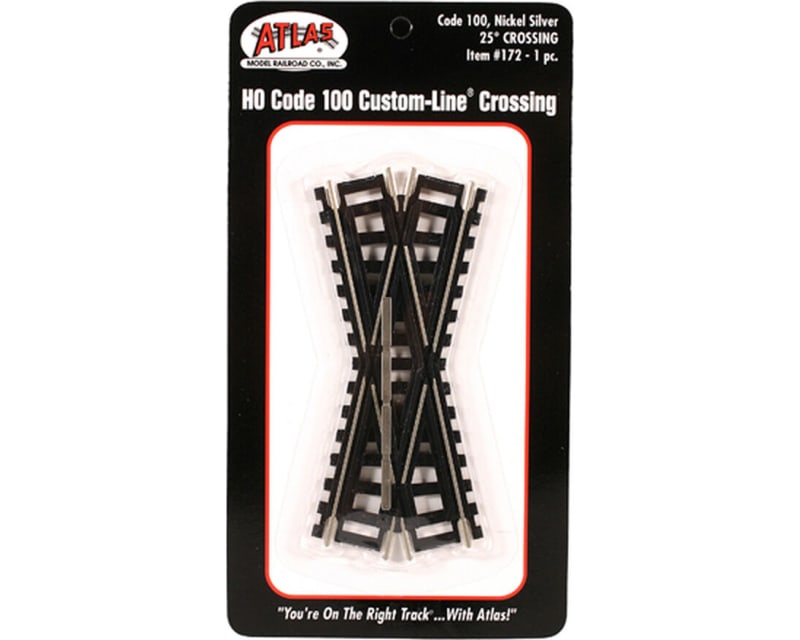 Ho Code 100 25 Degree Custom Crossing
