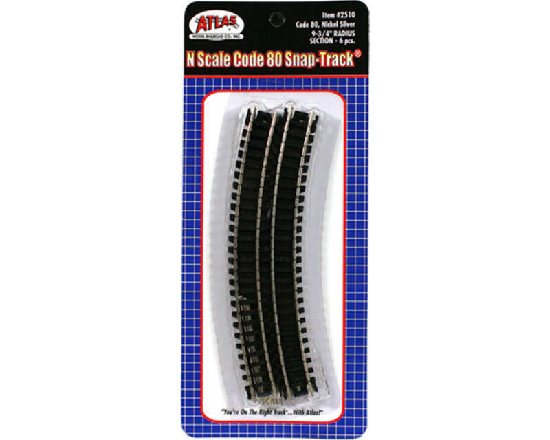 N Code 80 9.75 Radius Curve 6