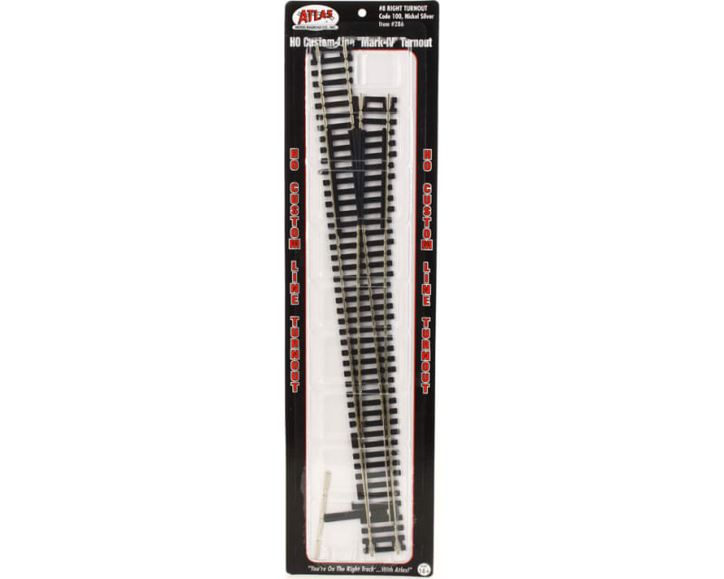 Ho Code 100 Mark Iv #8 Right-Hand Turnout