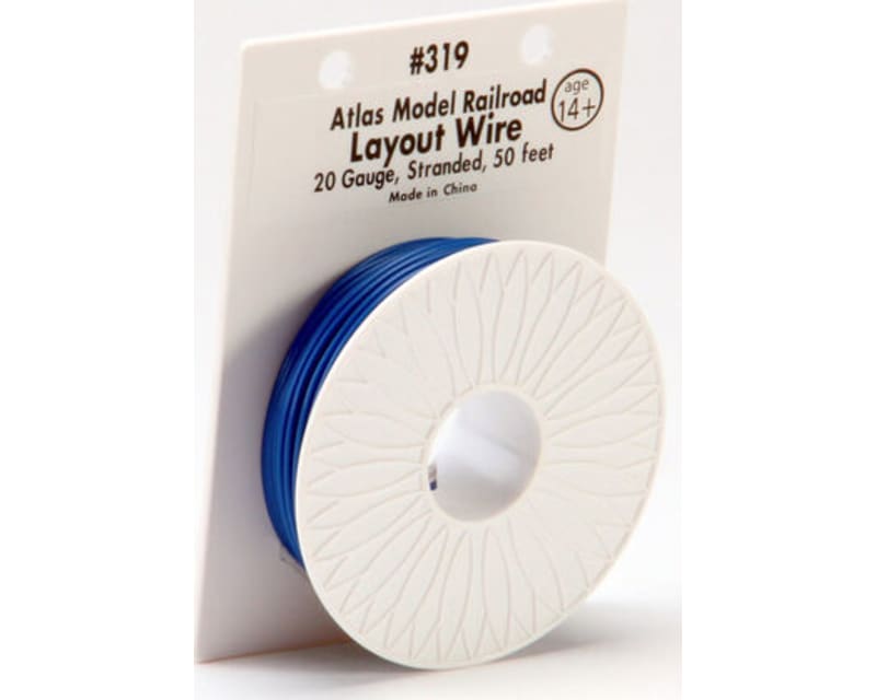Tap to zoom 50' Stranded Wire 20 Gauge/Blue