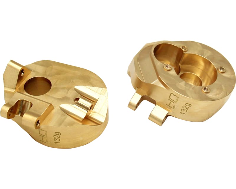 132g Brass Currie F9 Portal Steering Knuckle: UTB SCX 3