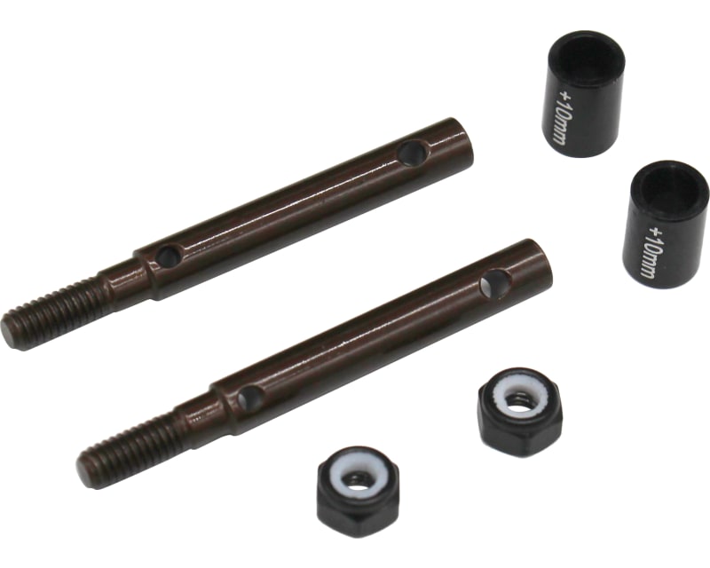 +10mm S2 Spring Steel Portal Drive Stub Axles for Axial Scx10 Ii photo