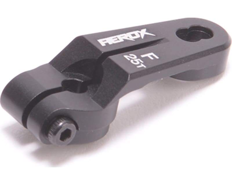 Aerox On-Road alum Servo Arm - Offset 25T Futaba