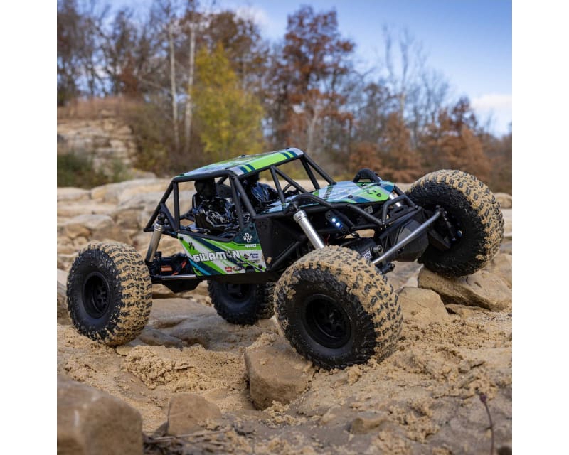 1/8 AXP8 Gilamon 2.2 4X4 RTR Brushed Trail Buggy Green