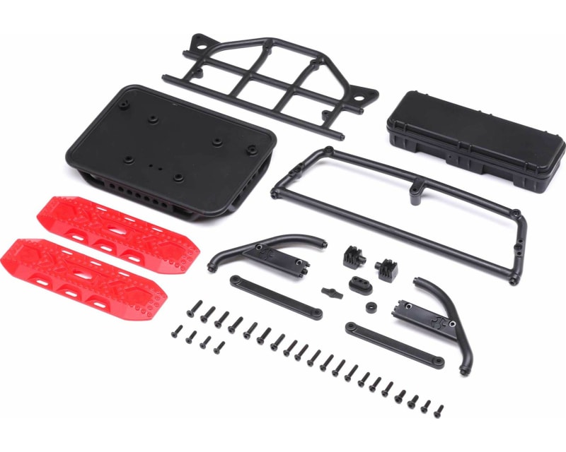 Tap to zoom Overland Roll Bar Set & Hardware: SCX10III Base Camp