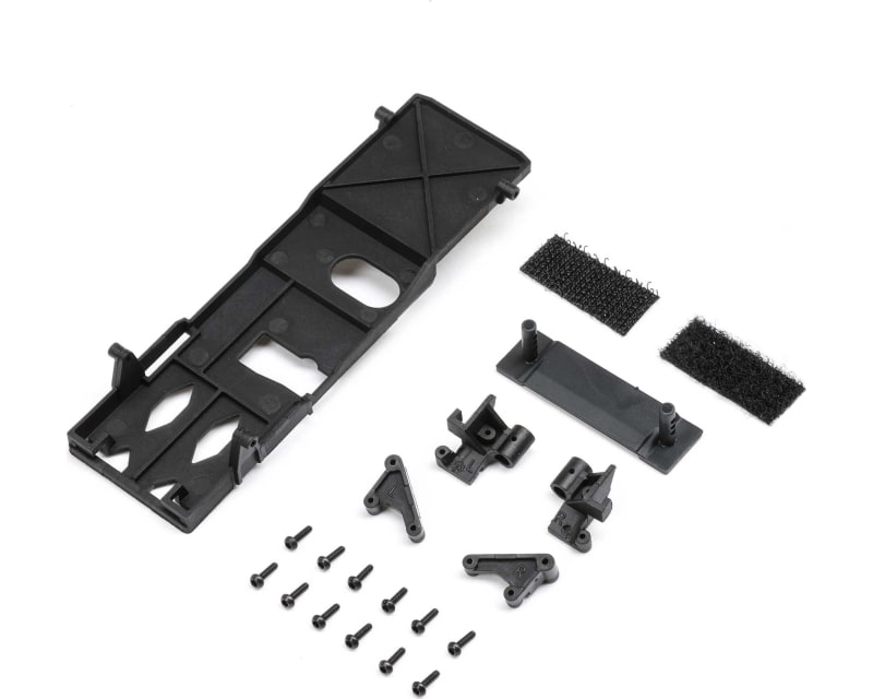 Shock/Body Mount Battery Tray: SCX24 Lexus GX470 photo