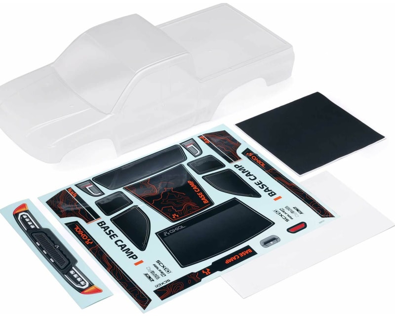 Clear Body: SCX10III Base Camp