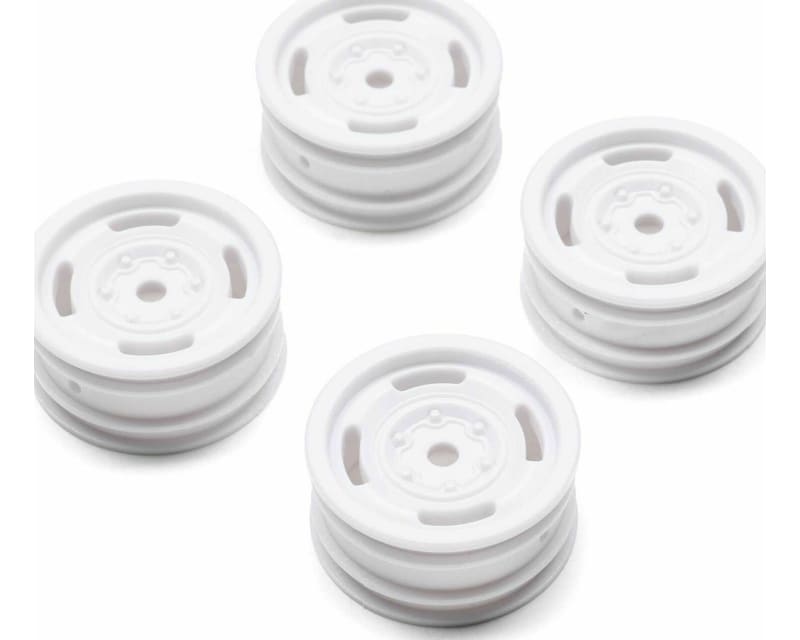 Tap to zoom 1.0 Bronco Heritage Wheels, White: SCX24