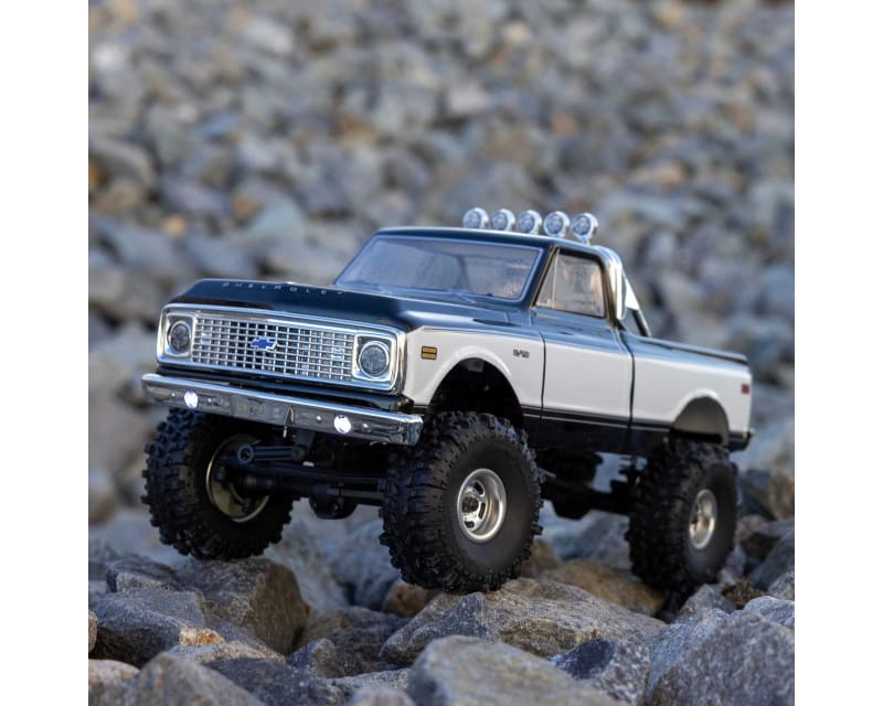 1/24 SCX24 1971 Chevrolet C10 4WD Truck RTR Black