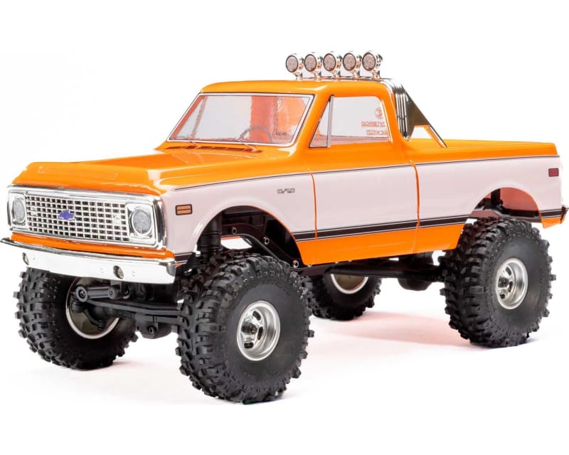1/24 SCX24 1971 Chevrolet C10 4WD Truck RTR Orange