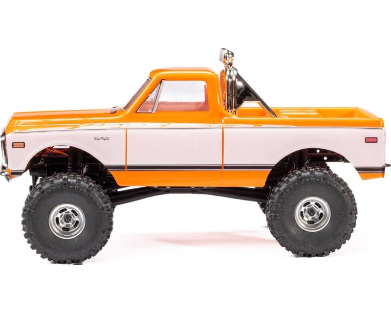 Tap to zoom 1/24 SCX24 1971 Chevrolet C10 4WD Truck RTR Orange