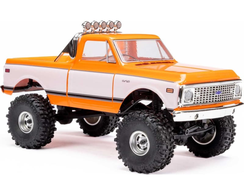 1/24 SCX24 1971 Chevrolet C10 4WD Truck RTR Orange