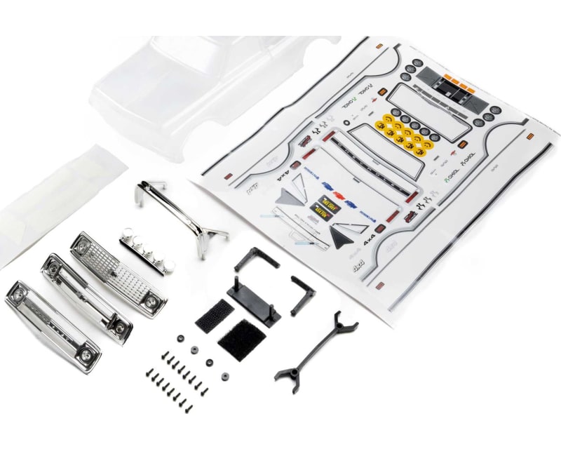 Tap to zoom Chevy C10 Body '67-'72 Clear Precut: SCX24