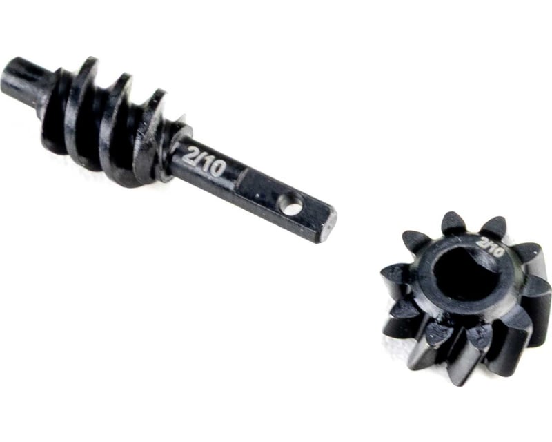 Tap to zoom Steel Ring/Pinion Worm Gear 2/10T Axle: SCX30