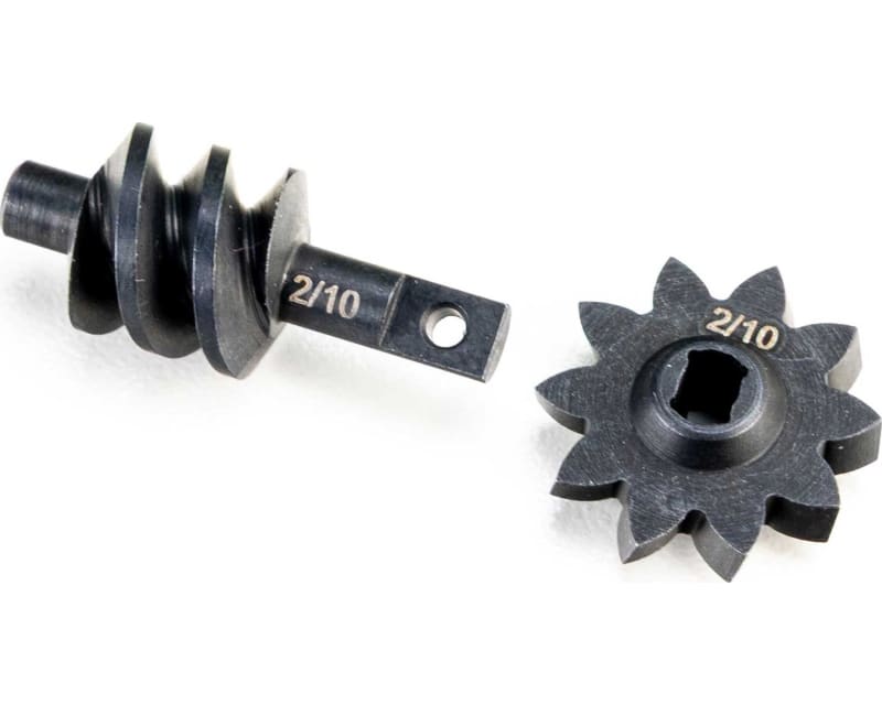Tap to zoom Steel Ring/Pinion Worm Gear 2/10 Trans: SCX30
