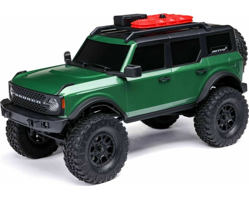 Tap to zoom 1/24 SCX24 Ford Bronco 4X4 RTR Brushed Rock Crawler Battery & Ch