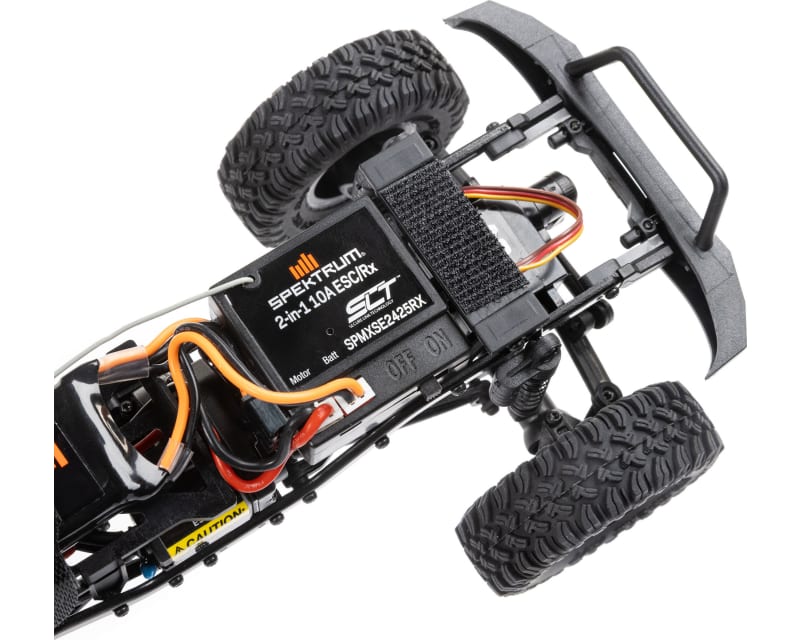 1/24 SCX24 Base Camp 4X4 RTR Brushed Rock Crawler Battery & Char