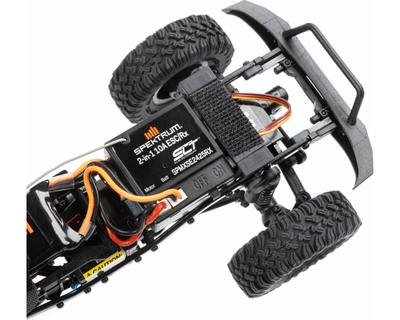 1/24 SCX24 Base Camp 4X4 RTR Brushed Rock Crawler Battery & Char