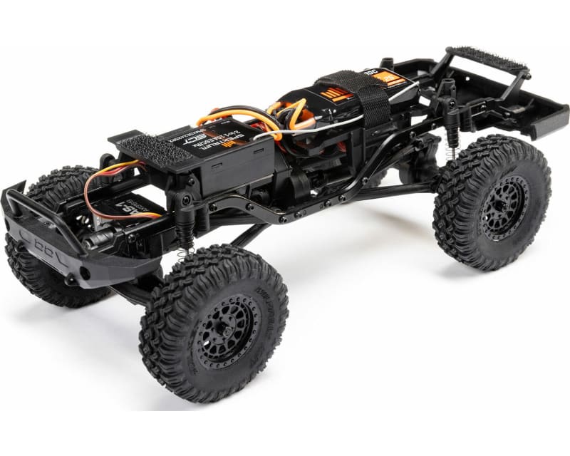 1/24 SCX24 Base Camp 4X4 RTR Brushed Rock Crawler Battery & Char