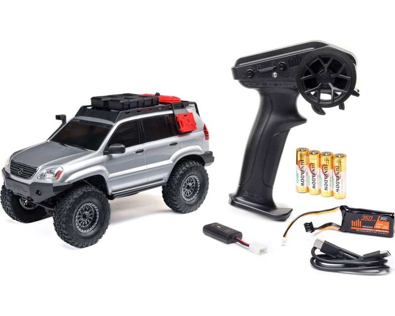 1/24 SCX24 Lexus GX 470 4X4 RTR Brushed Rock Crawler Battery & C