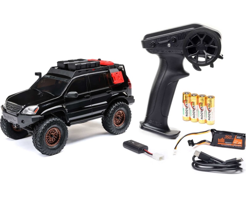 1/24 SCX24 Lexus GX 470 4X4 RTR Brushed Rock Crawler Battery & C