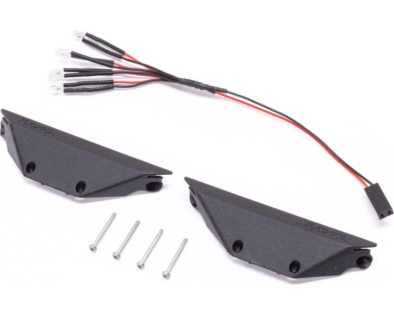 Rock Sliders and LED Lights: SCX24