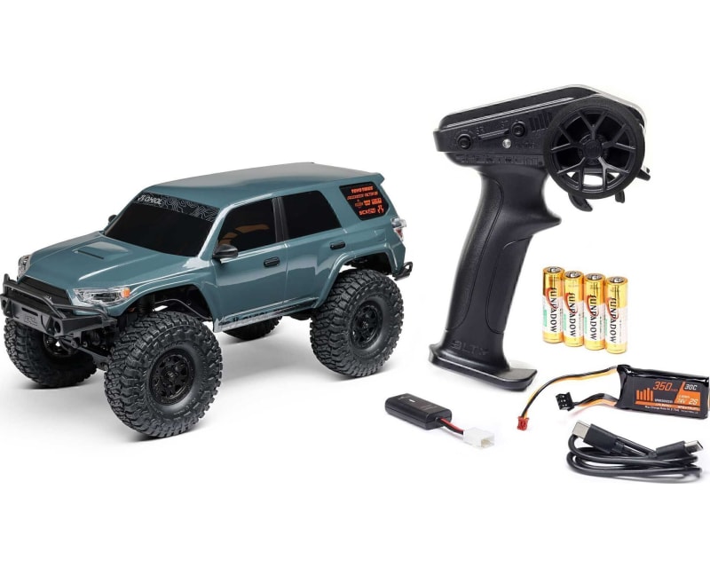 1/24 SCX24 Toyota 4Runner 4X4 RTR Brushed Rock Crawler Battery & photo