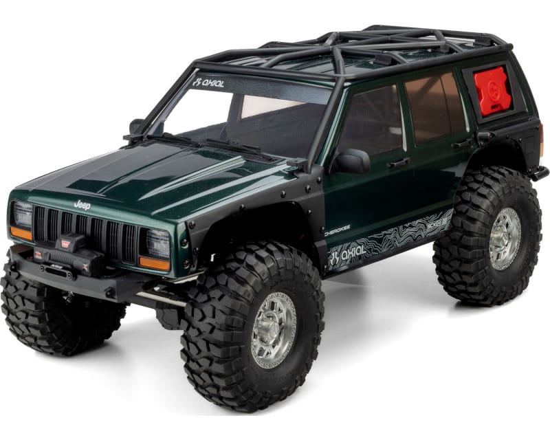 1/10 SCX10 III Jeep Cherokee XJ 4X4 RTR Brushed Crawler Green