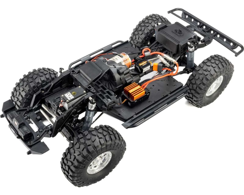 Tap to zoom 1/10 SCX10 III Jeep Cherokee XJ 4X4 RTR Brushed Crawler Green