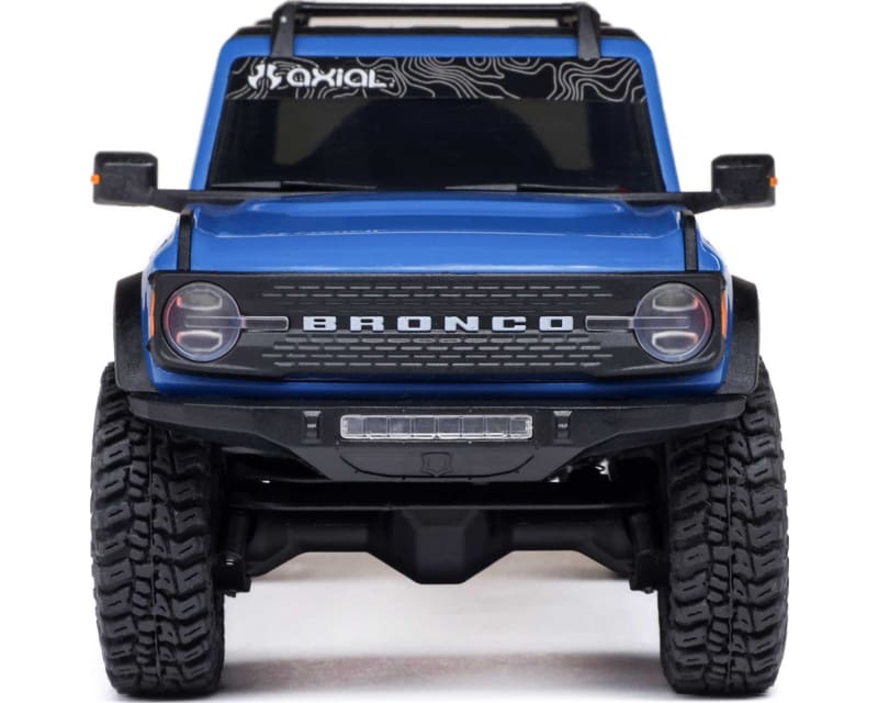 1/30 Scx30 Ford Bronco 4x4 RTR Brushed Rock Crawler Blue