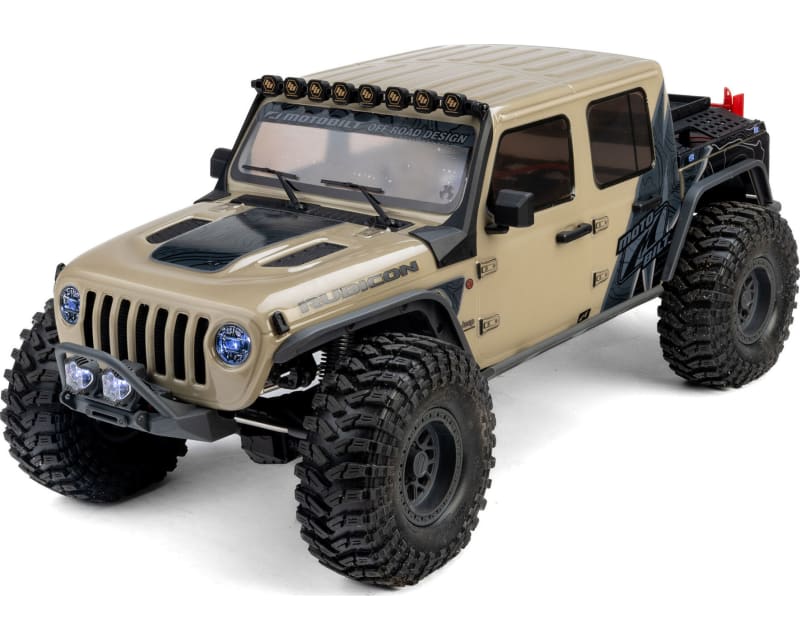 1/10 Axial SCX10 III Jeep JT Gladiator 4X4 RTR Brushed Rock Craw