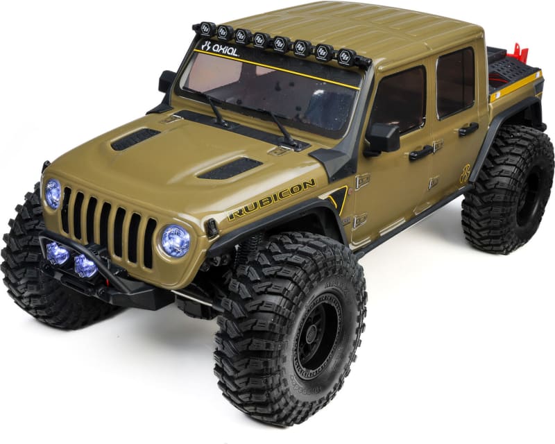 1/10 Axial SCX10 III Jeep JT Gladiator 4X4 RTR Brushed Rock Craw