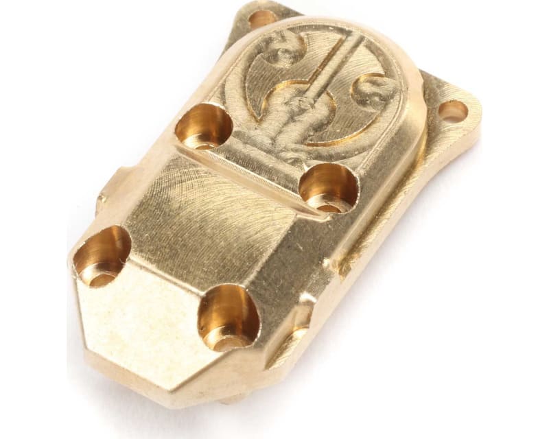 Differential Cover Brass 6.5g: SCX24 AX24