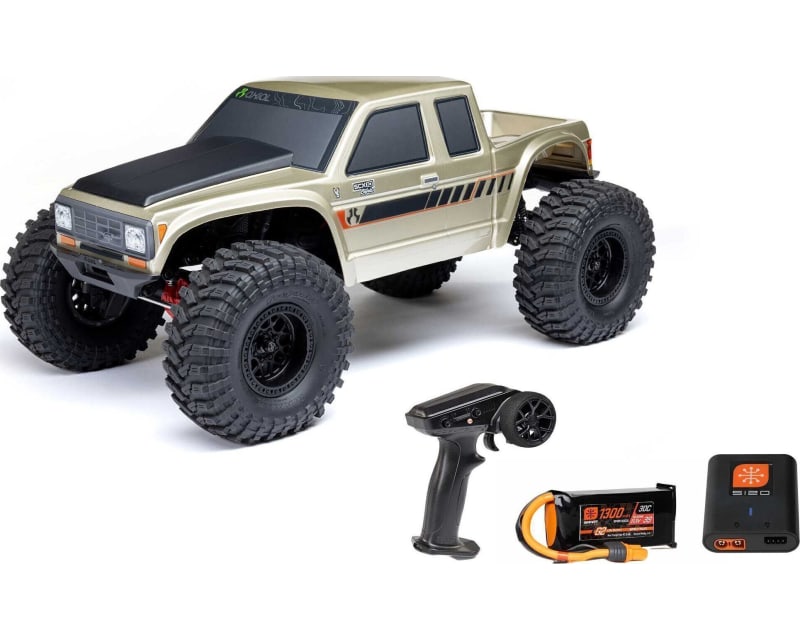 SCX10 III Coyote: 1/10 4WD RTR with Battery and Charger Gold