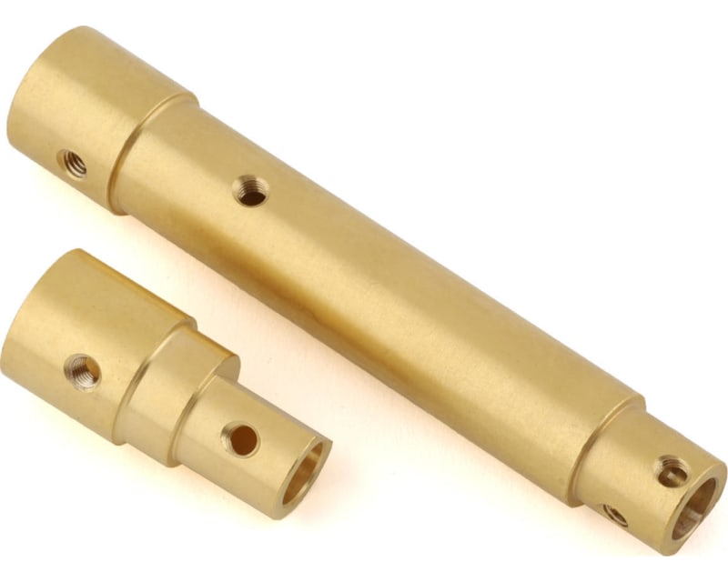 Brass Front Axle Tube Set: PRO