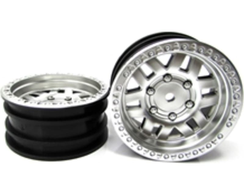 1.9 Machete Wheel - Satin Silver 2 pieces