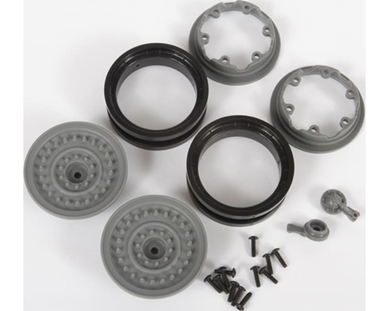1.9 MW19 Beadlock Wheels - Gray 2 pieces