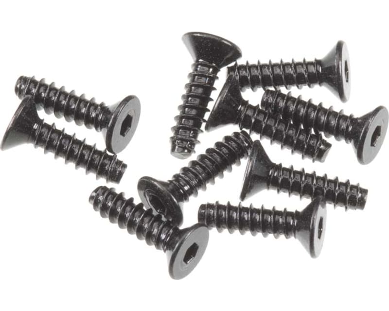 Axial Hex Socket Tapping Flat Head M2.6x10mm Black (10)