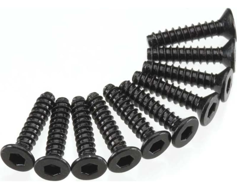 AXA1260 Hex Socket Tap Flat Head M2.5x12mm 10