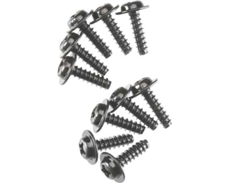 AXA1280 ServoFlange Screw M3x10mm Black Oxide 10