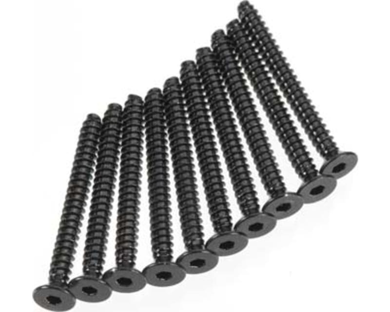 AXA0418 Hex Skt Tapping Flat Hd Black M2.6x25mm 10