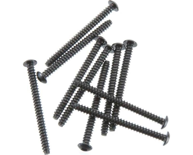 AXA0442 Hex Skt Tapping Bttn Hd M3x35mm Black 10