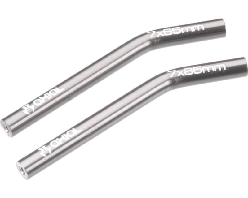 Hi-Clearance Threaded Aluminum Link 7x85mm - Grey (2 pieces)